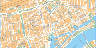 Orașul Rotterdam hartă